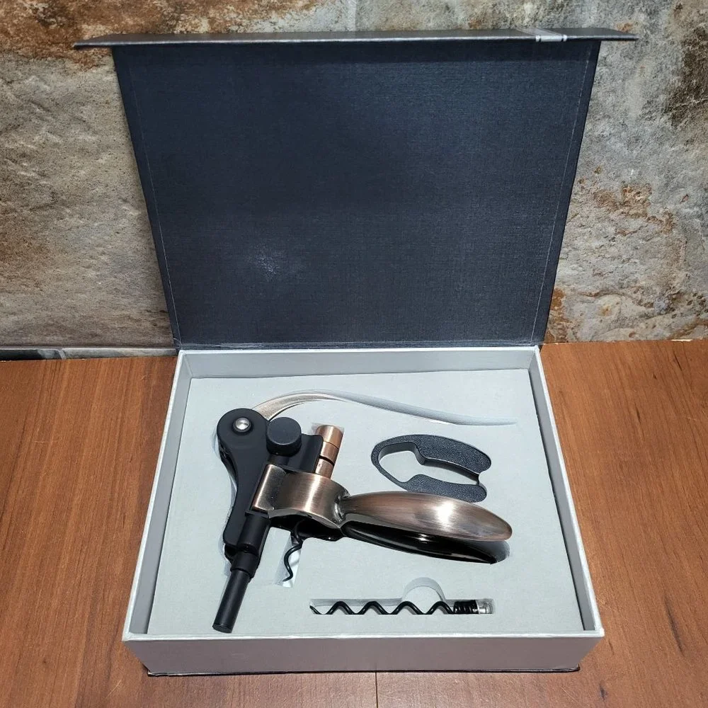 JTTVO Deluxe Wine Opener Lever Corkscrew Refined Life
